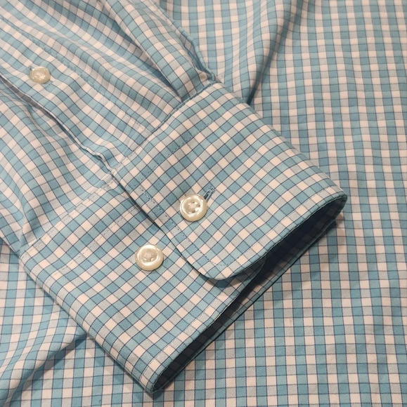 Peter Millar Summer Comfort Mens Long Sleeve Button-up Size XXL-2X - Picture 5 of 11